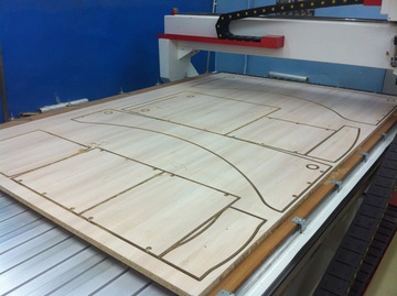 Так выглядит лист материала после раскроя и присадки